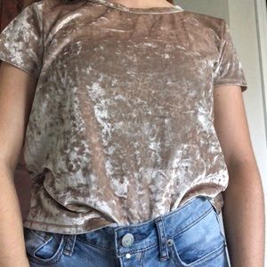velvet shirt